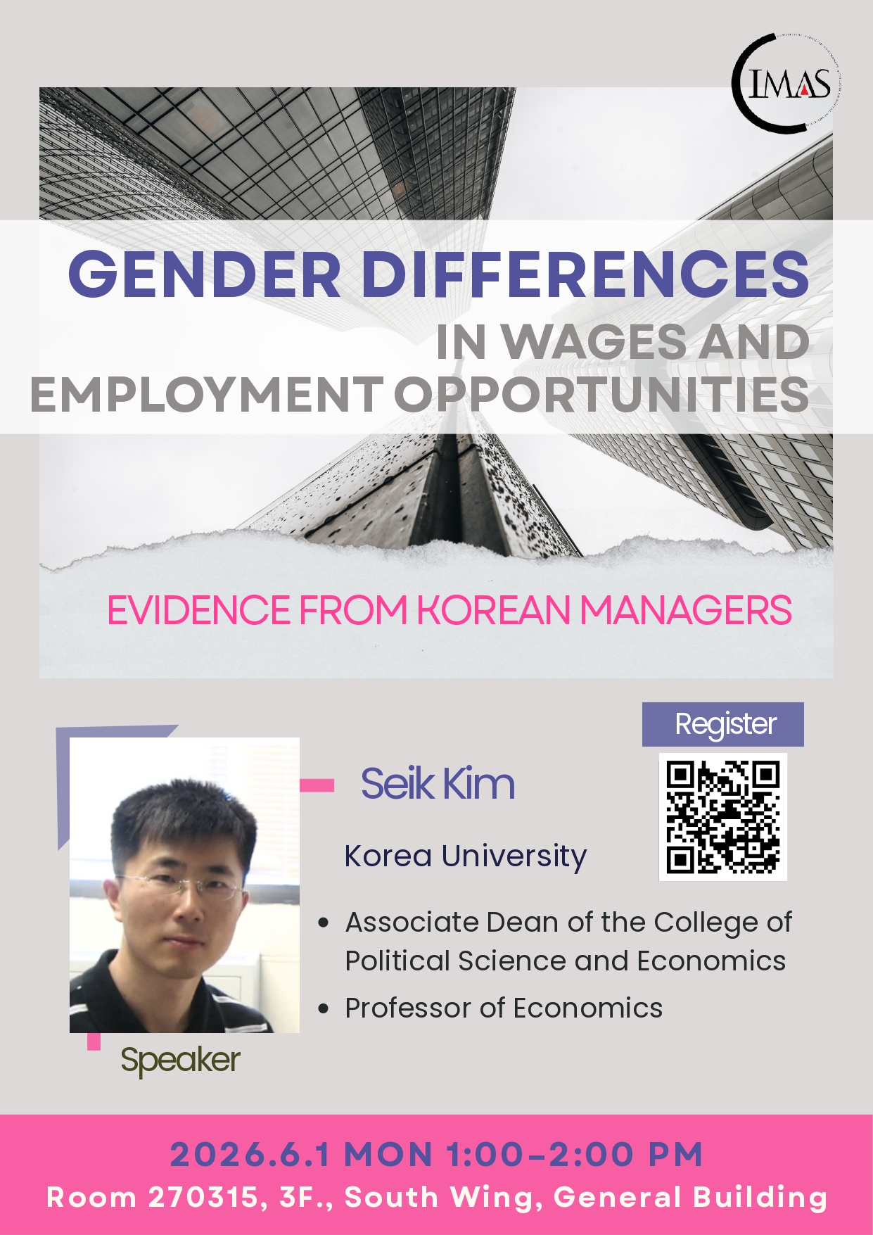 [Lecture] Gender Differences:  In Wages and Employment Opportunities